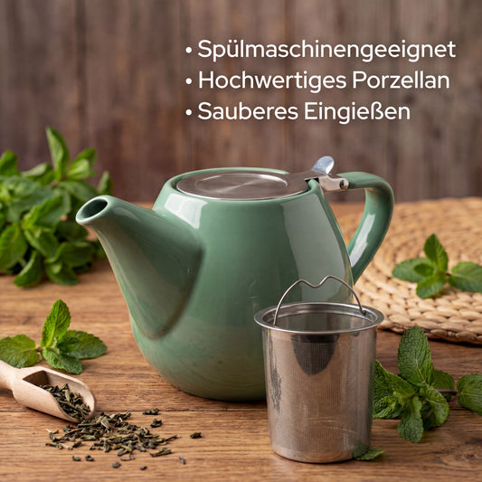 Porzellan Teekanne 1,1l